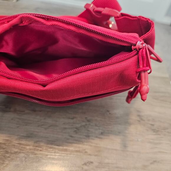 Nike Jordan Cordura Franchise Crossbody Bag Gym Red MA0901-R78 Purse Red Y2K - Picture 9 of 13